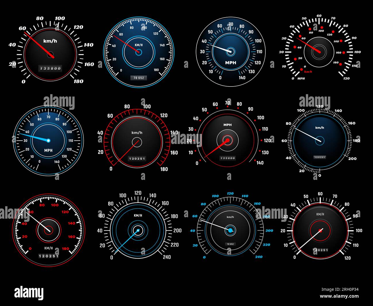 https://c8.alamy.com/comp/2RH0P34/speedometers-speed-indicator-vector-dashboard-dial-scales-for-auto-vehicle-board-realistic-interface-isolated-car-speedometers-with-km-digits-and-a-2RH0P34.jpg