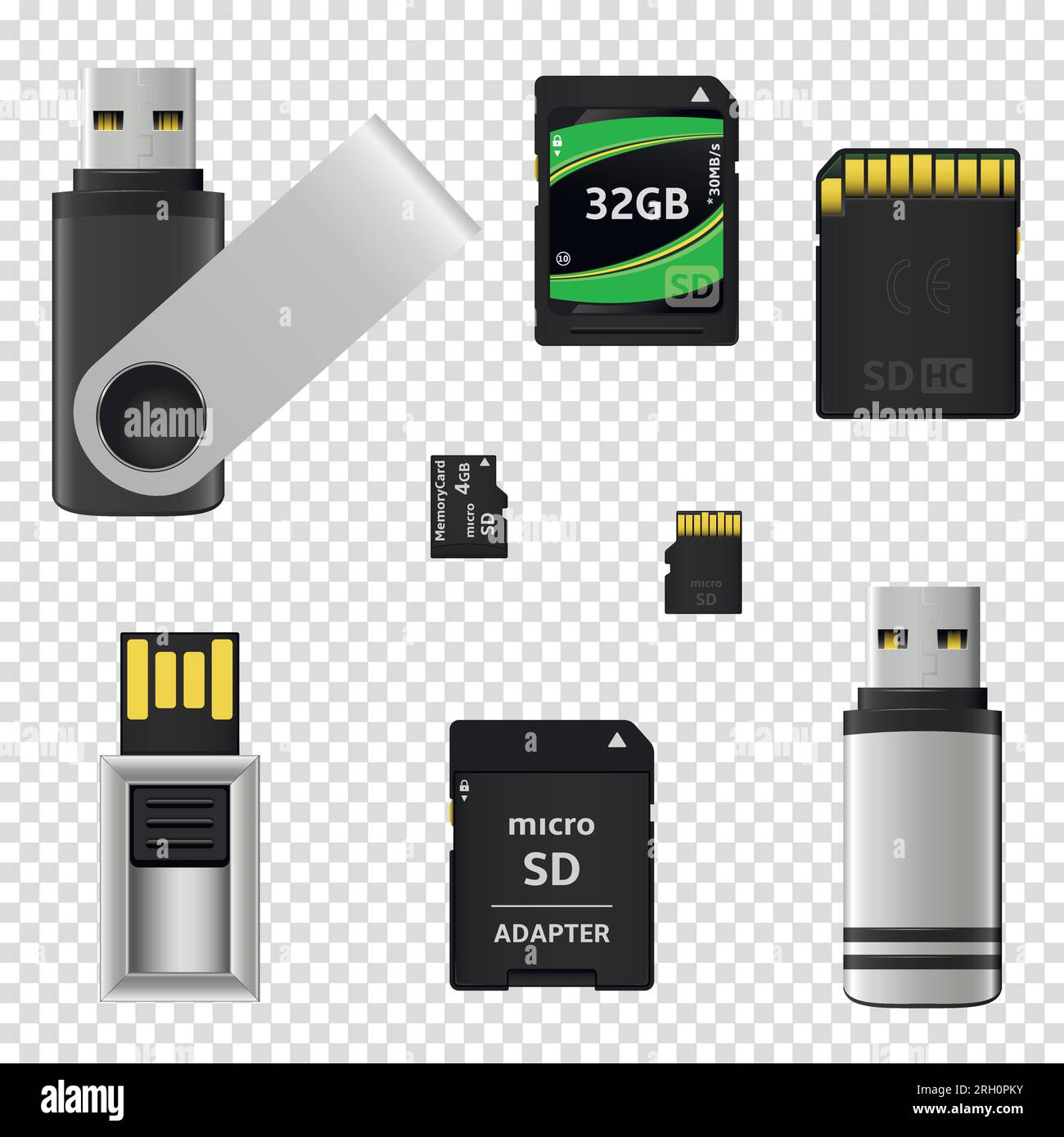 Micro SD card icon in comic style. Memory chip vector cartoon illustration  on white isolated background. Storage adapter business concept splash effec  Stock Vector Image & Art - Alamy