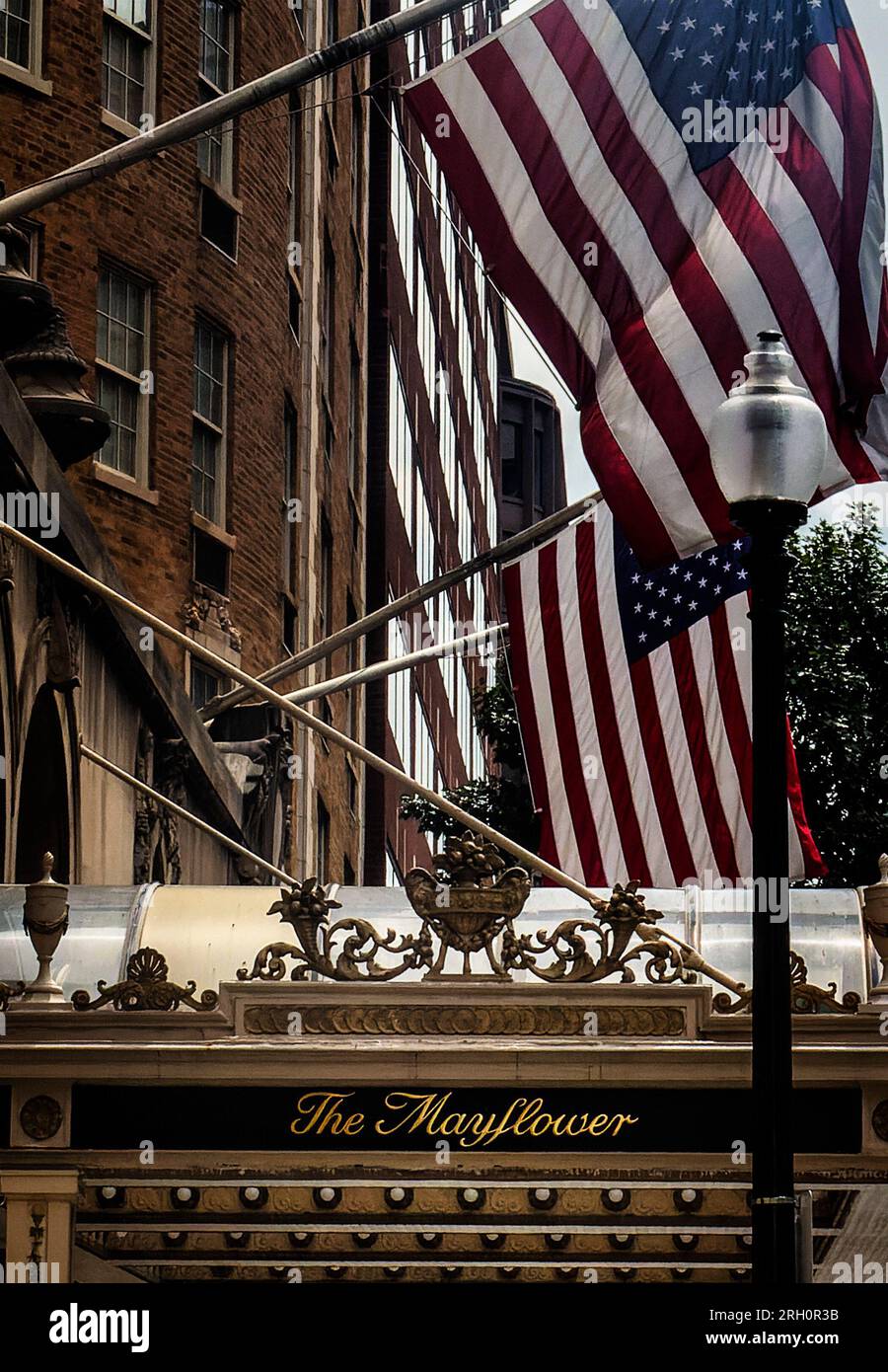 The Mayflower Hotel in downtown Washington DC Stock Photo Alamy