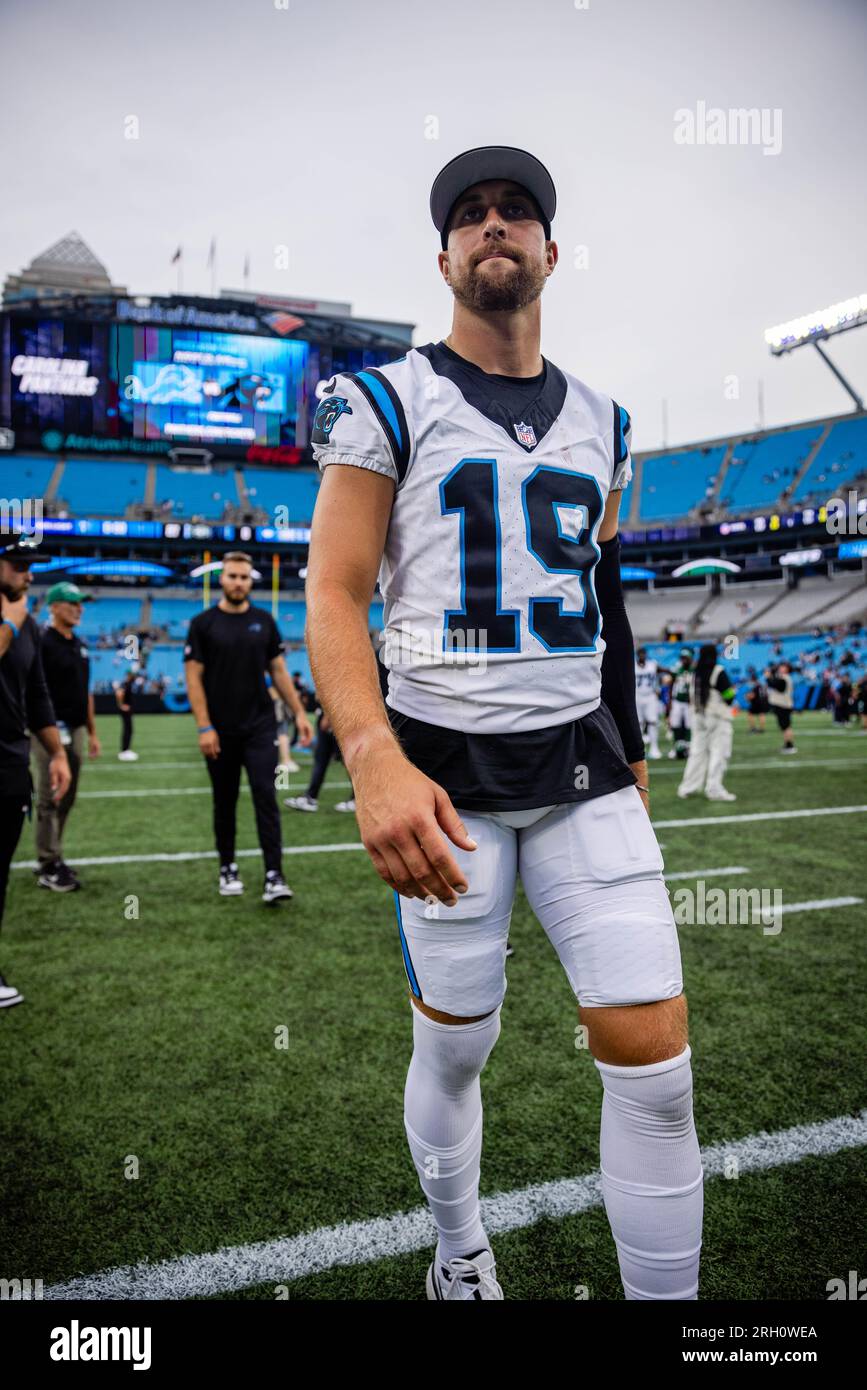 Charlotte, North Carolina, USA. August 12, 2023 Carolina Panthers wide