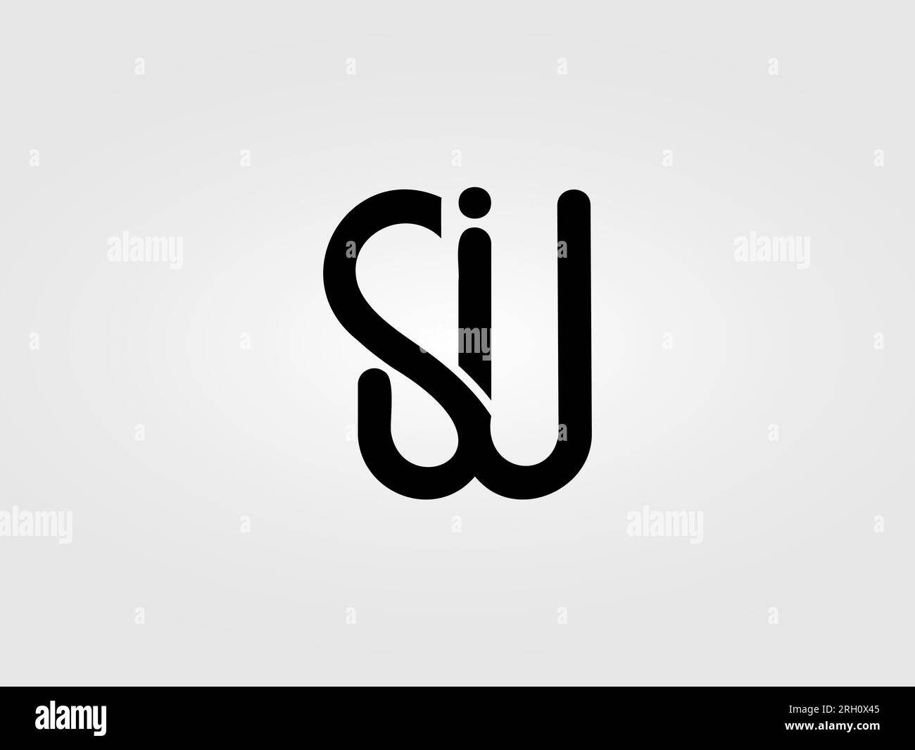 Initial SU letter Logo Design vector Template. Monogram, lettermark SU ...