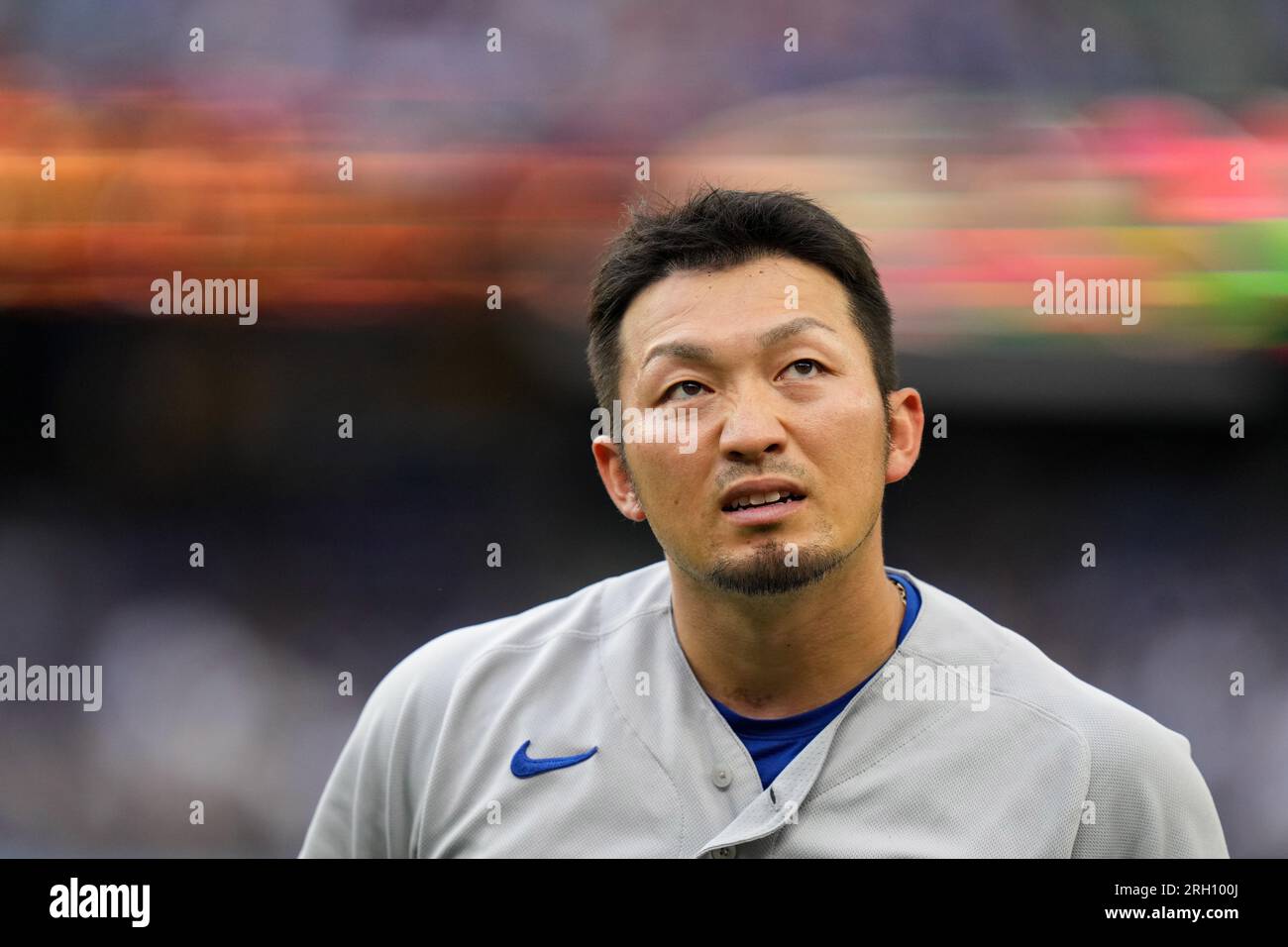Seiya Suzuki of the Chicago Cubs is pictured during a baseball