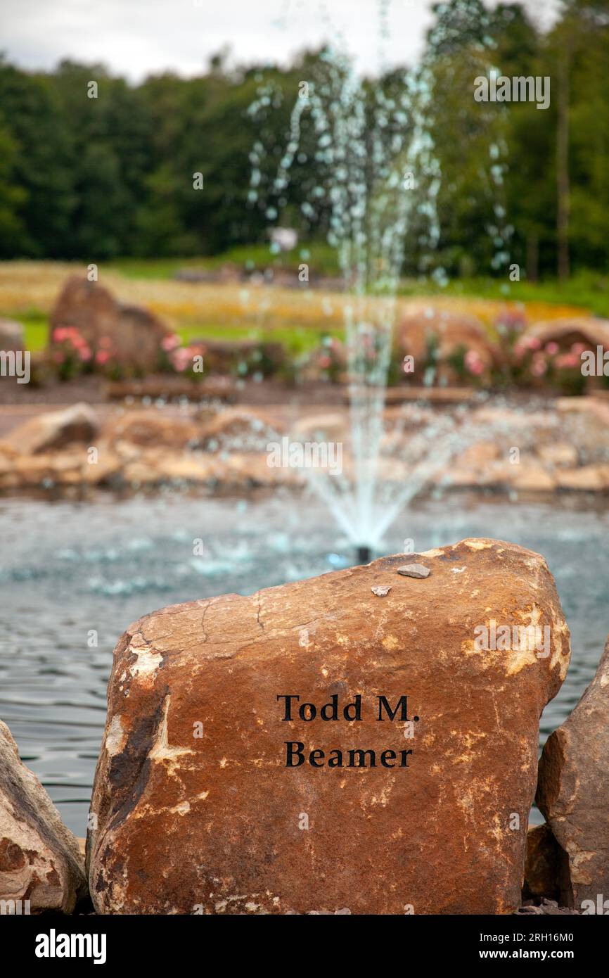 Remember Me Rose Garden, a 9/11 Memorial, in Stoystown, PA USA, Todd M