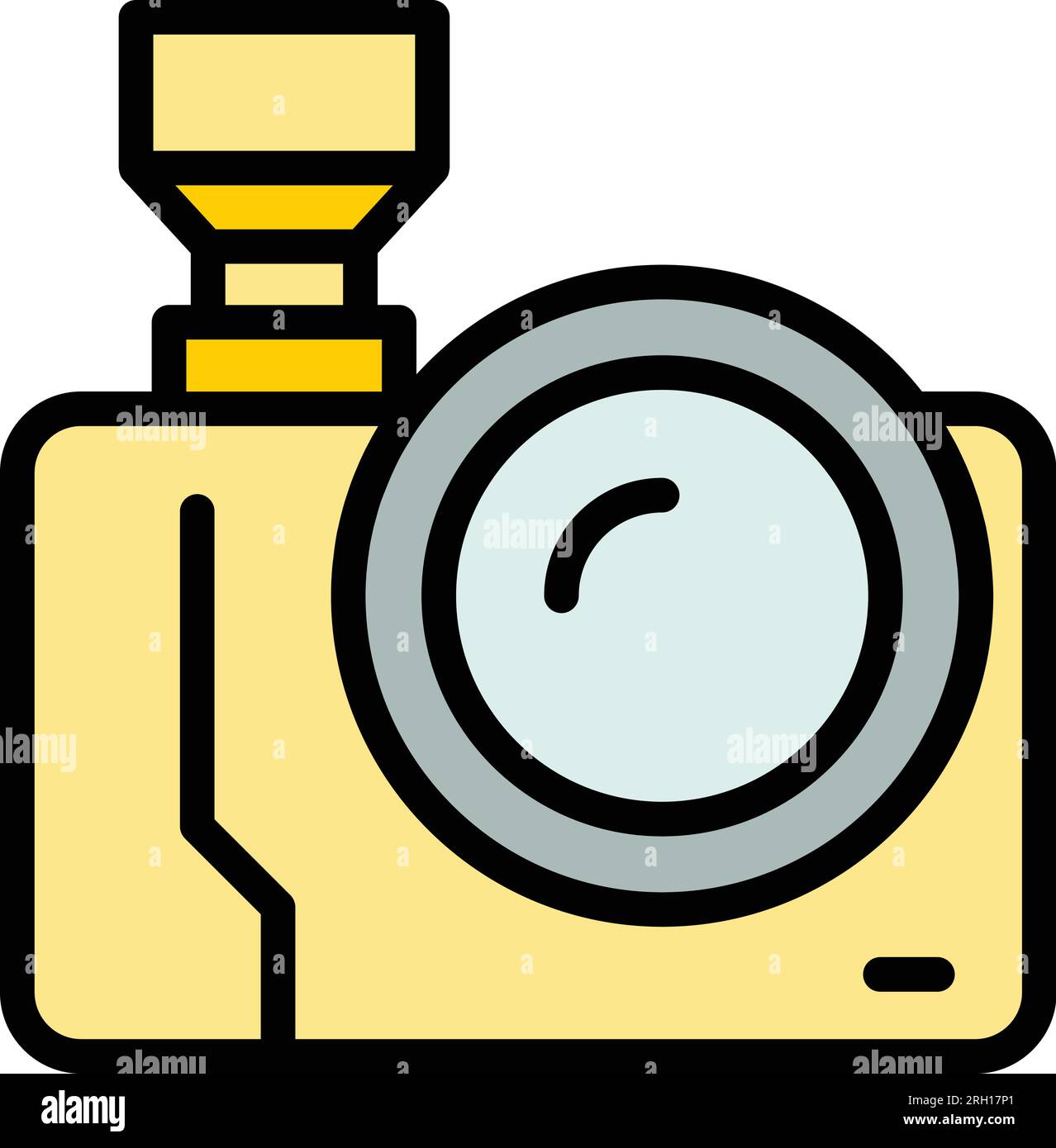 Vip event camera icon outline vector. Music concert. Couple ticket ...