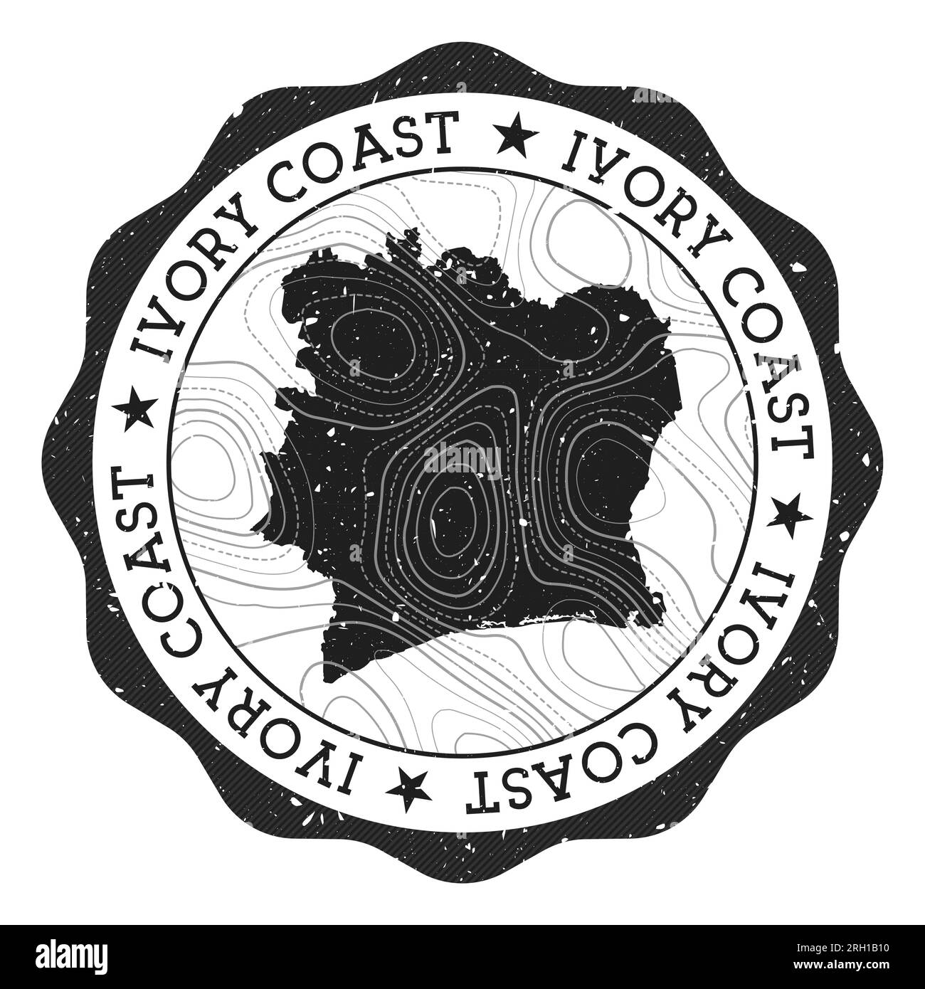 Ivory coast landscape Stock Vector Images Alamy