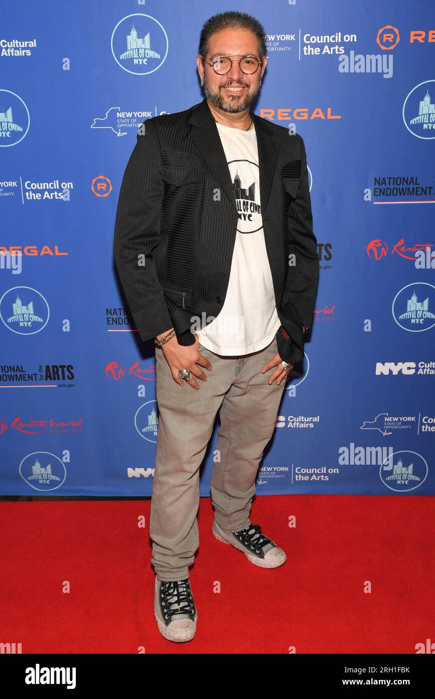 Jayson Simba attending the Festival of Cinema NYC, USA. , . (Photo by