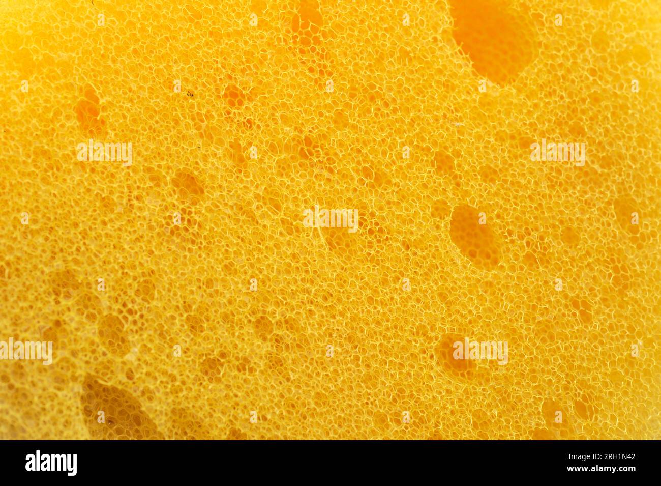 yellow sponge abstract background Stock Photo
