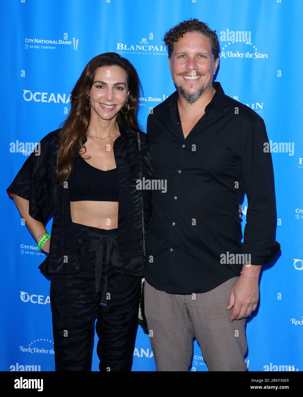 Hollywood Hills, USA. 12th Aug, 2023. Vivian Alazaraki, Gaz Alazaraki