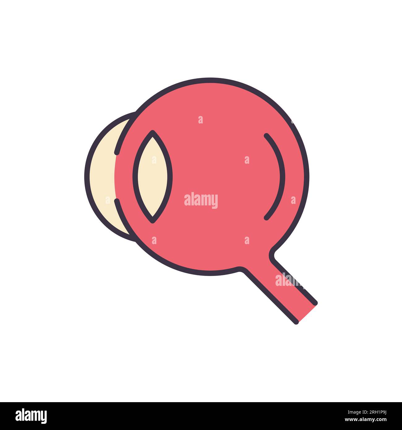Eye Related Vector Icon. Eye sign. Isolated on White Background Stock ...