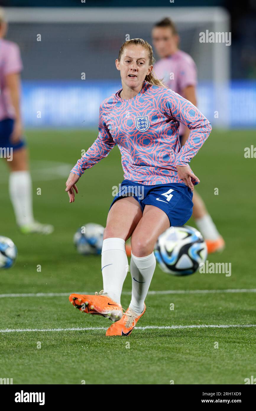 Sydney, Australia. 12th Aug, 2023. Keira Walsh of England warms up before the FIFA Women's World Cup Australia and New Zealand 2023 Quarter Final match between England and Colombia at Stadium Australia on August 12, 2023 in Sydney, Australia Credit: IOIO IMAGES/Alamy Live News Stock Photo