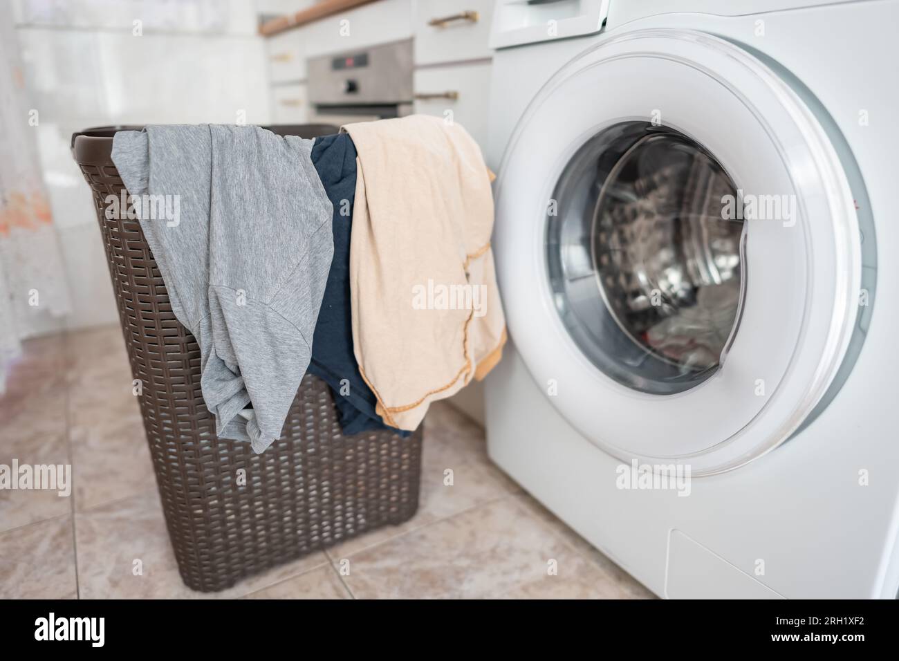 Washer automatically puts cheap clothes in dryer