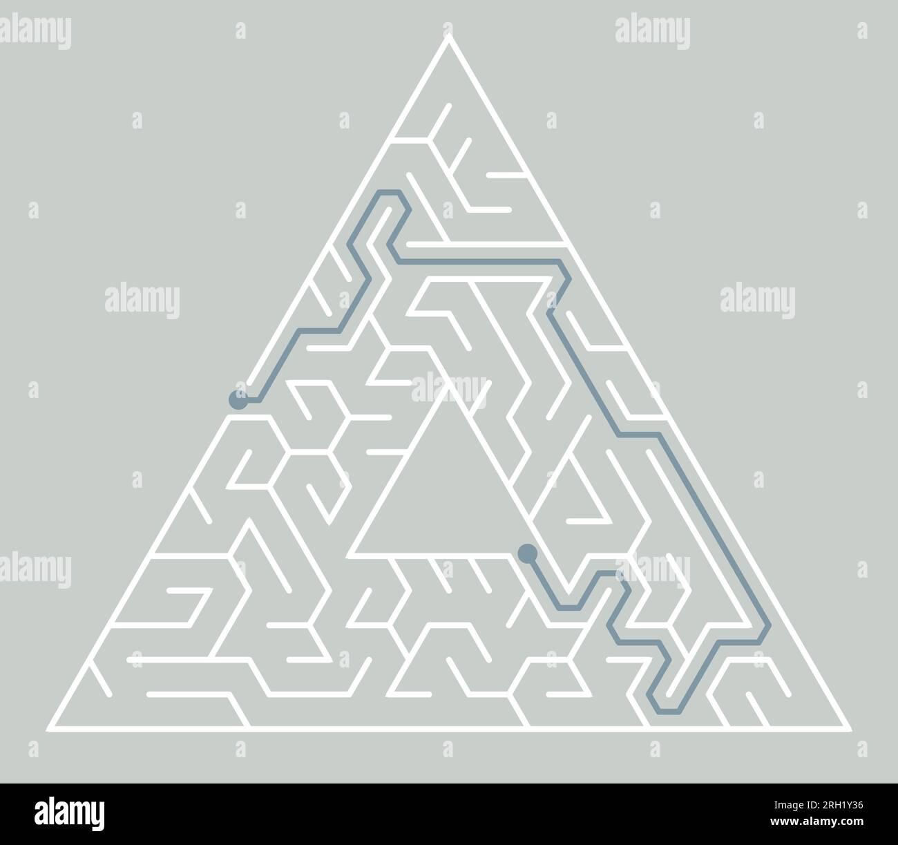 Set of black and white puzzle pieces isolated on white background ...