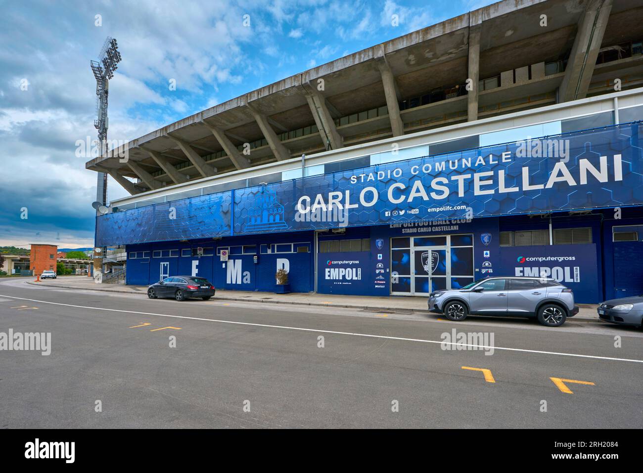 Carlo Castellani arena - the official playground of FC Empoli Stock Photo