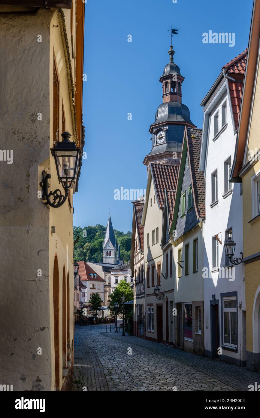 Historic old town of Kulmbach (Franconia, Germany) Stock Photo