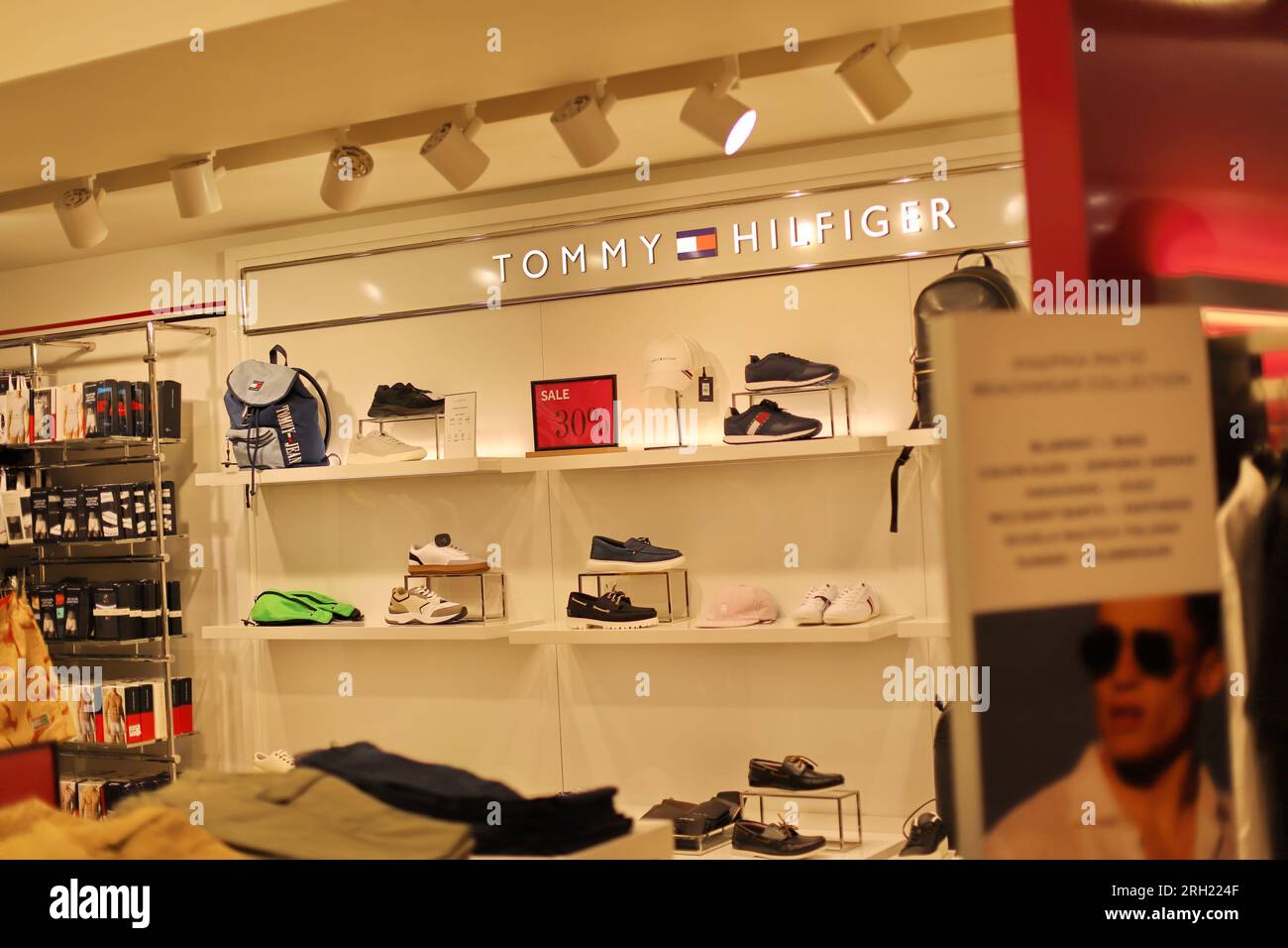 hilfiger store display hi-res stock photography and - Alamy
