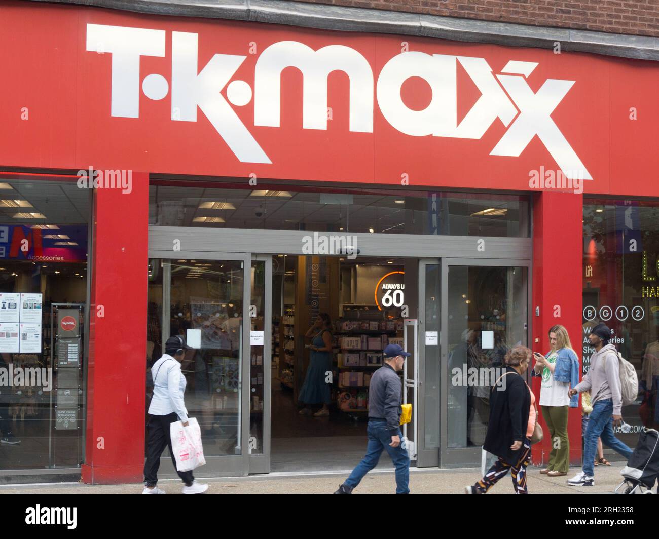 TK Maxx retail outlet in Hammersmith, London, UK Stock Photo