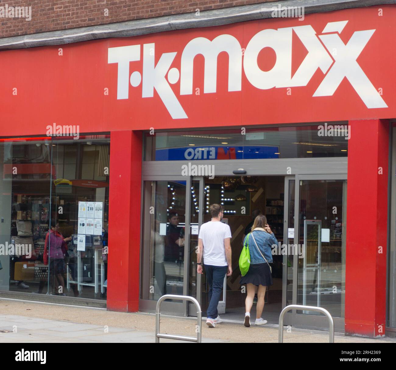 TK Maxx retail outlet in Hammersmith, London, UK Stock Photo Alamy