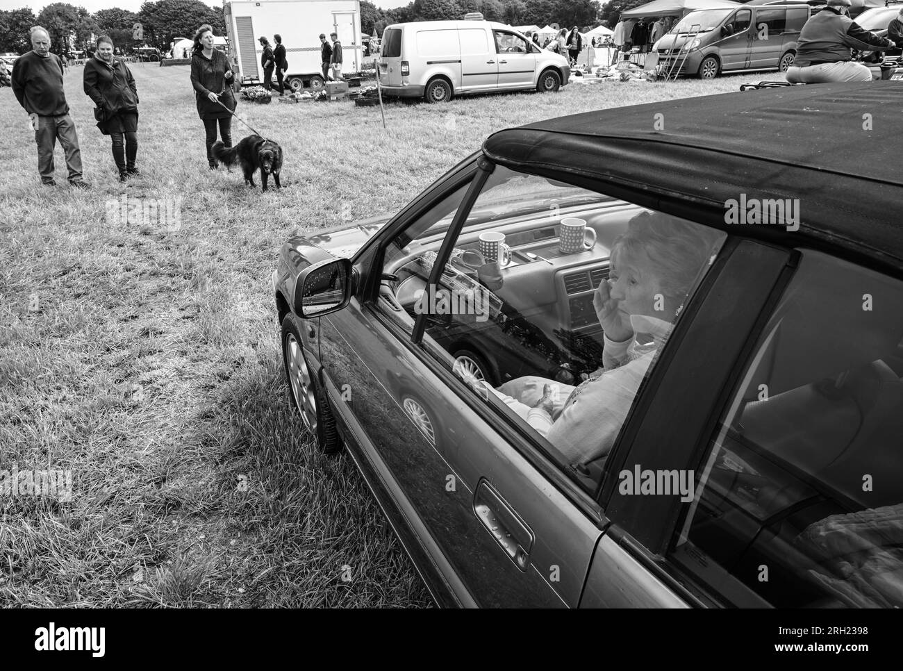 Carnhell Green Vintage Rally 12 August 2023 Stock Photo