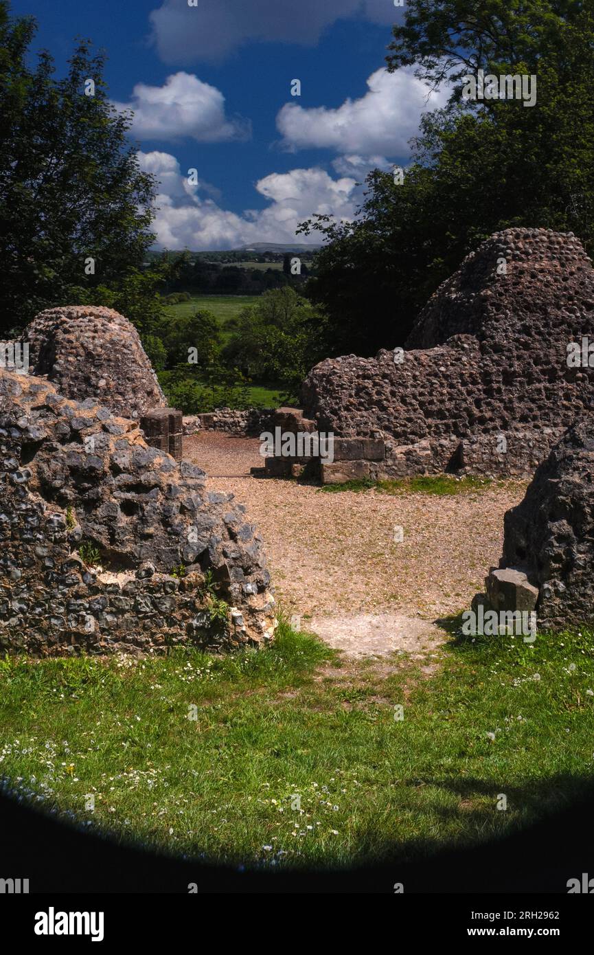 Steyning norman castle hi-res stock photography and images - Alamy