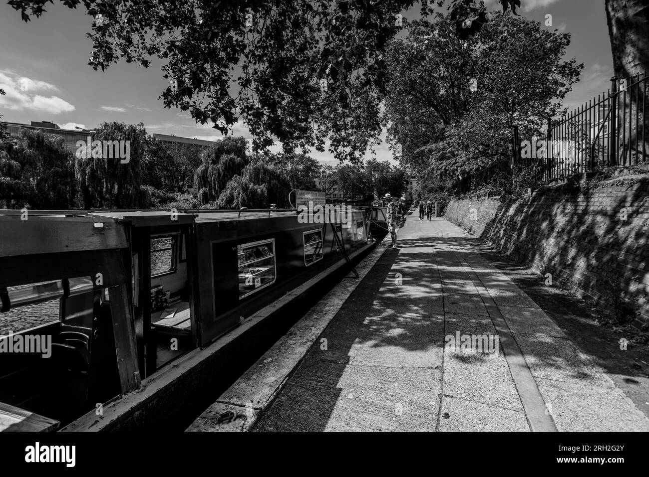 London Regent's Canal from Little Venice to City Road Stock Photo Alamy