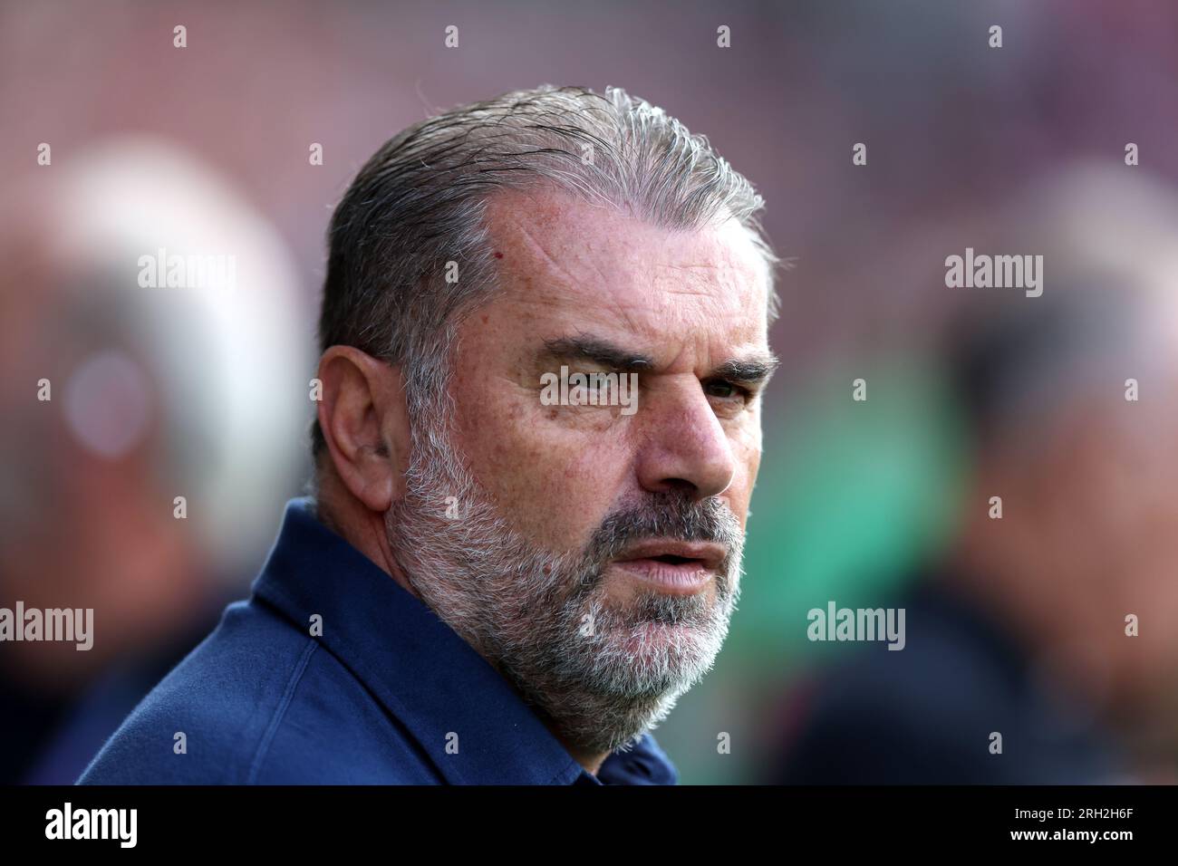 Tottenham Hotspur manager Ange Postecoglou during the Premier League ...