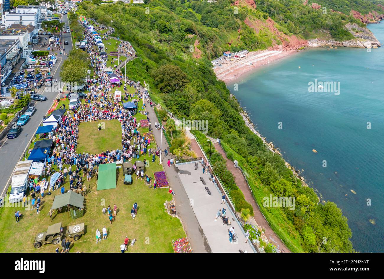 Torquay, UK. 13th Aug, 2023. The Fayre and Dog Show makes a