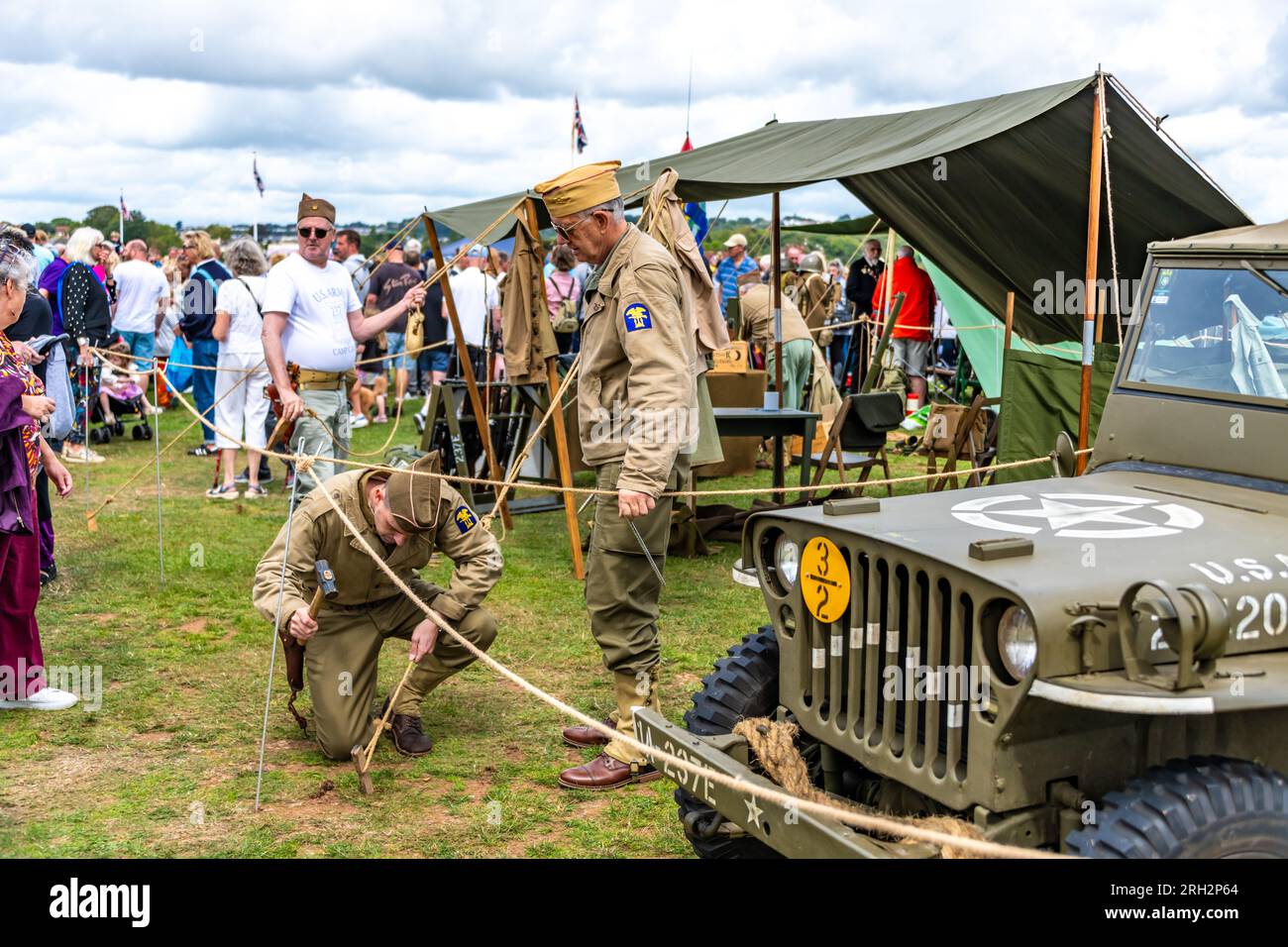 Torquay, UK. 13th Aug, 2023. The Fayre and Dog Show makes a