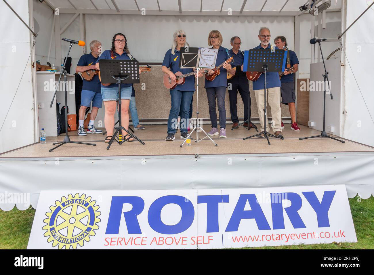 Torquay, UK. 13th Aug, 2023. The Fayre and Dog Show makes a