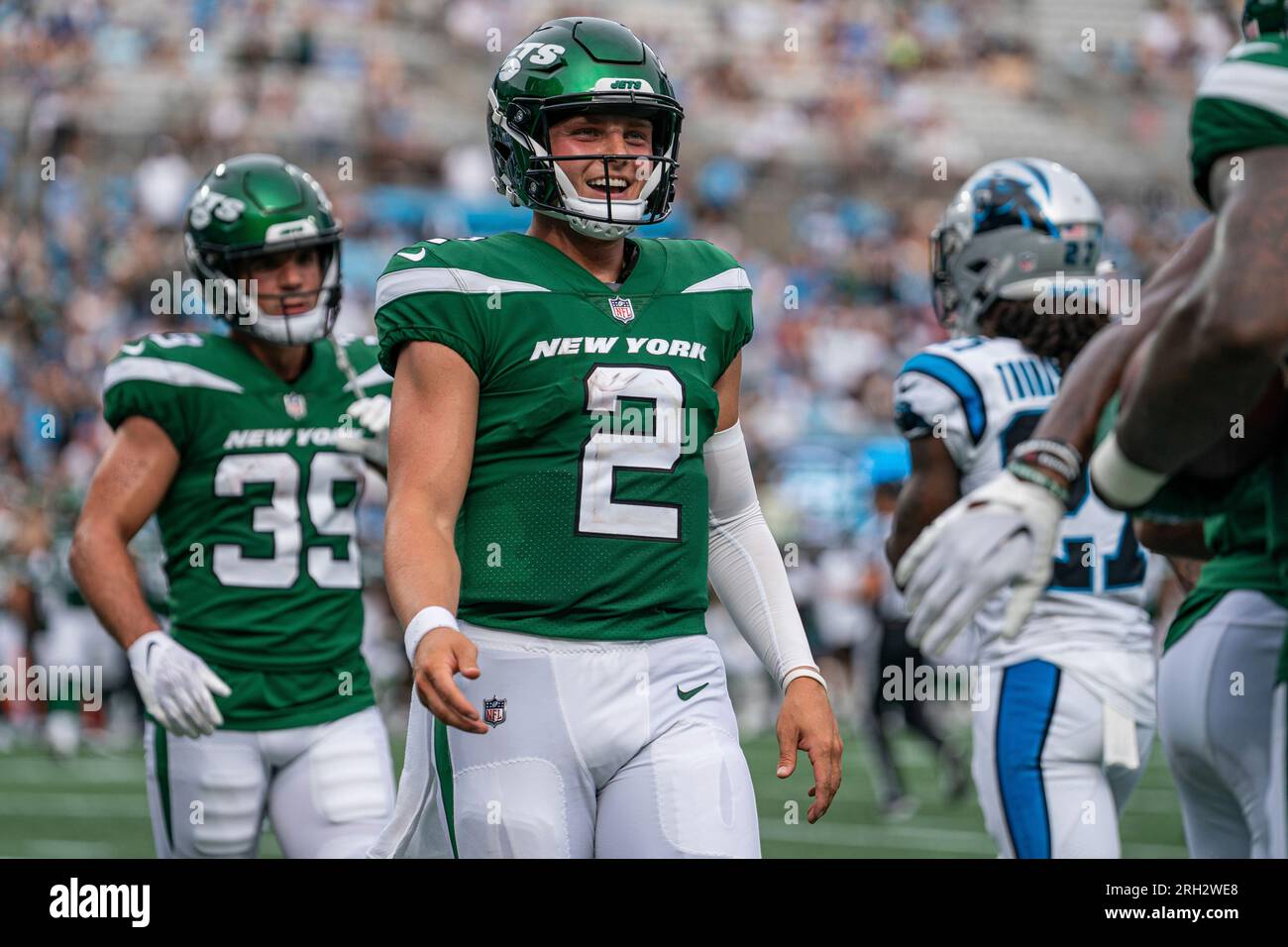 Zach Wilson solid again in Jets preseason victory over Panthers