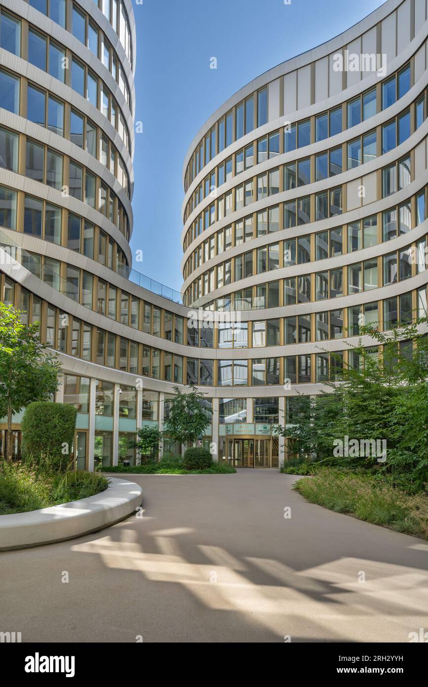 BNP Paribas Fortis headquarters in Brussels Stock Photo