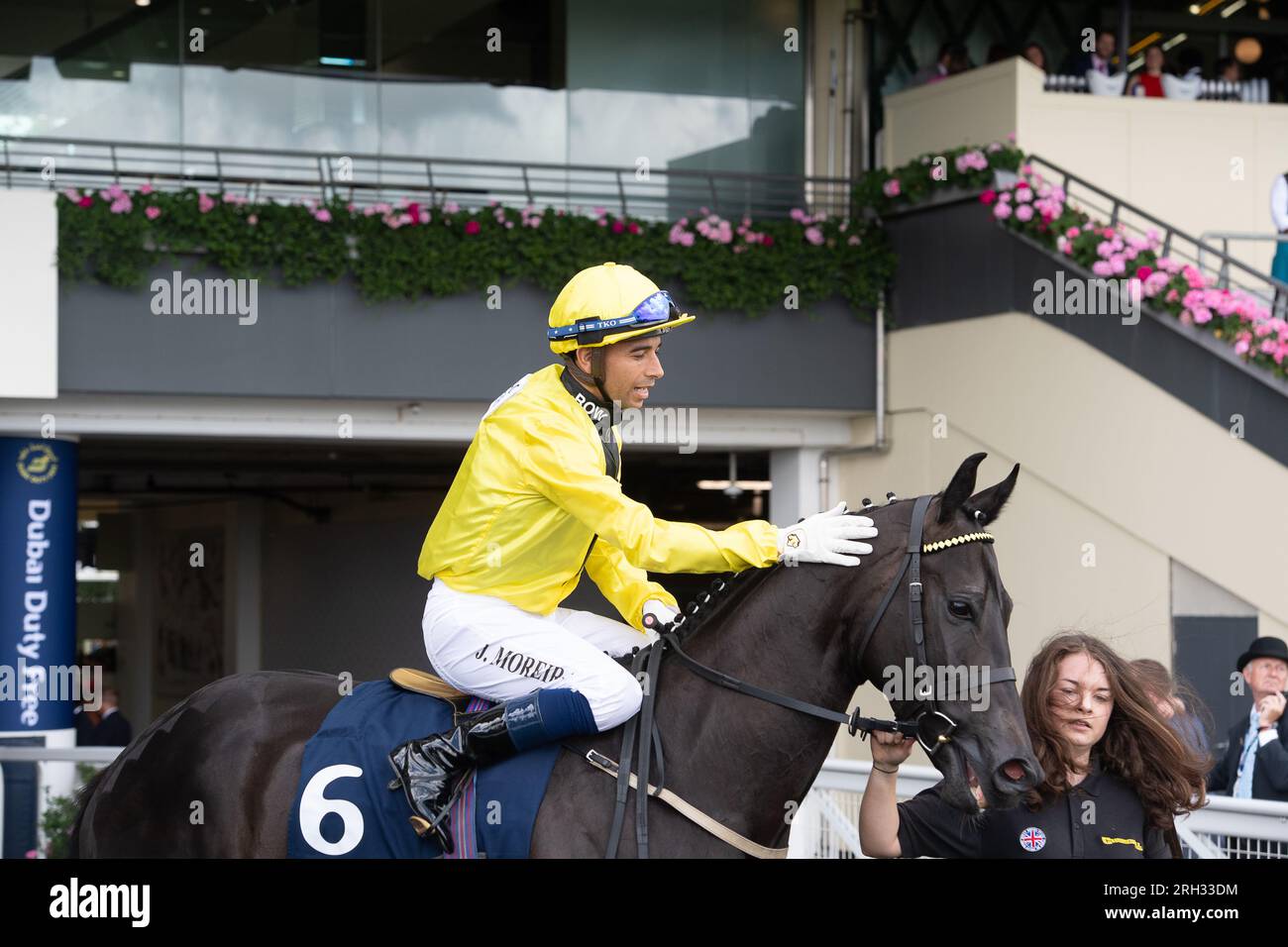 Ascot, Berkshire, UK. 12th August, 2023. Horse Bond Chairman ridden by