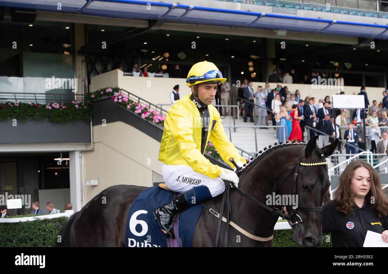 Ascot, Berkshire, UK. 12th August, 2023. Horse Bond Chairman ridden by