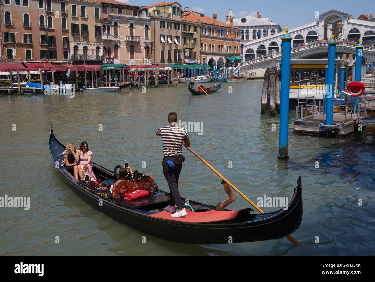Gondola passenger boats on hi-res stock photography and images - Alamy
