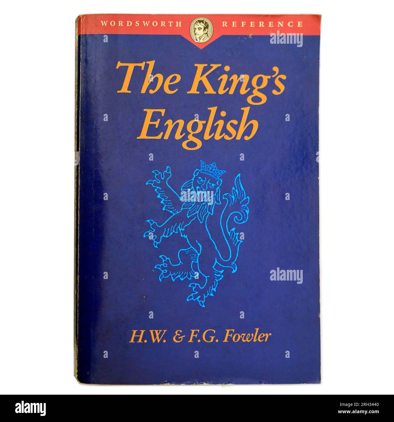 The King's English  by H W and F G Fowler. Book, Studio setup. August 2023. cym Stock Photo