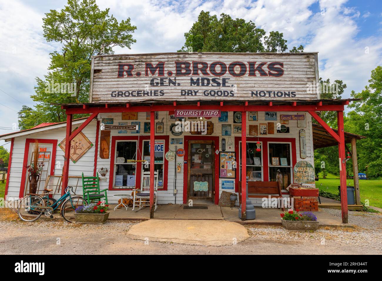 Rugby, Tennessee, USA July 29, 2023RM Brooks General Store built in 1930.'s Stock Photo Alamy