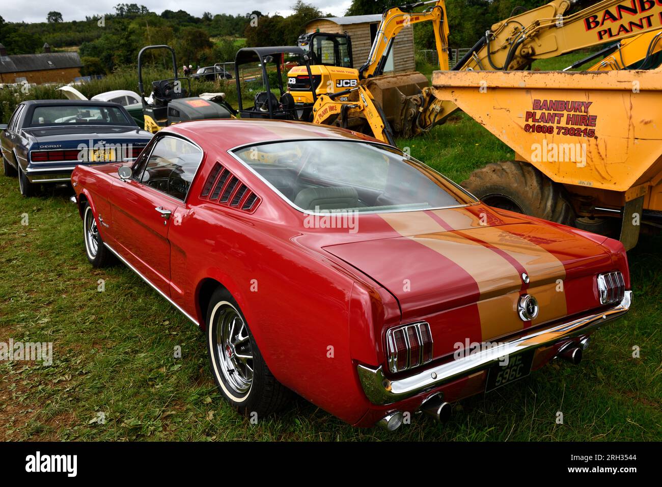Ford Mustang on Static Display at Hook Norton Brewery Classic Car ...
