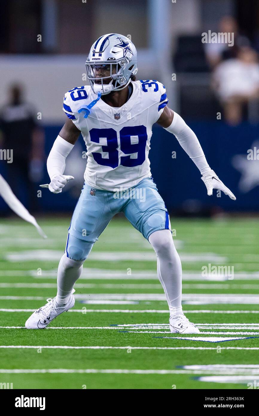Dallas Cowboys cornerback Myles Brooks (39) is seen during the second