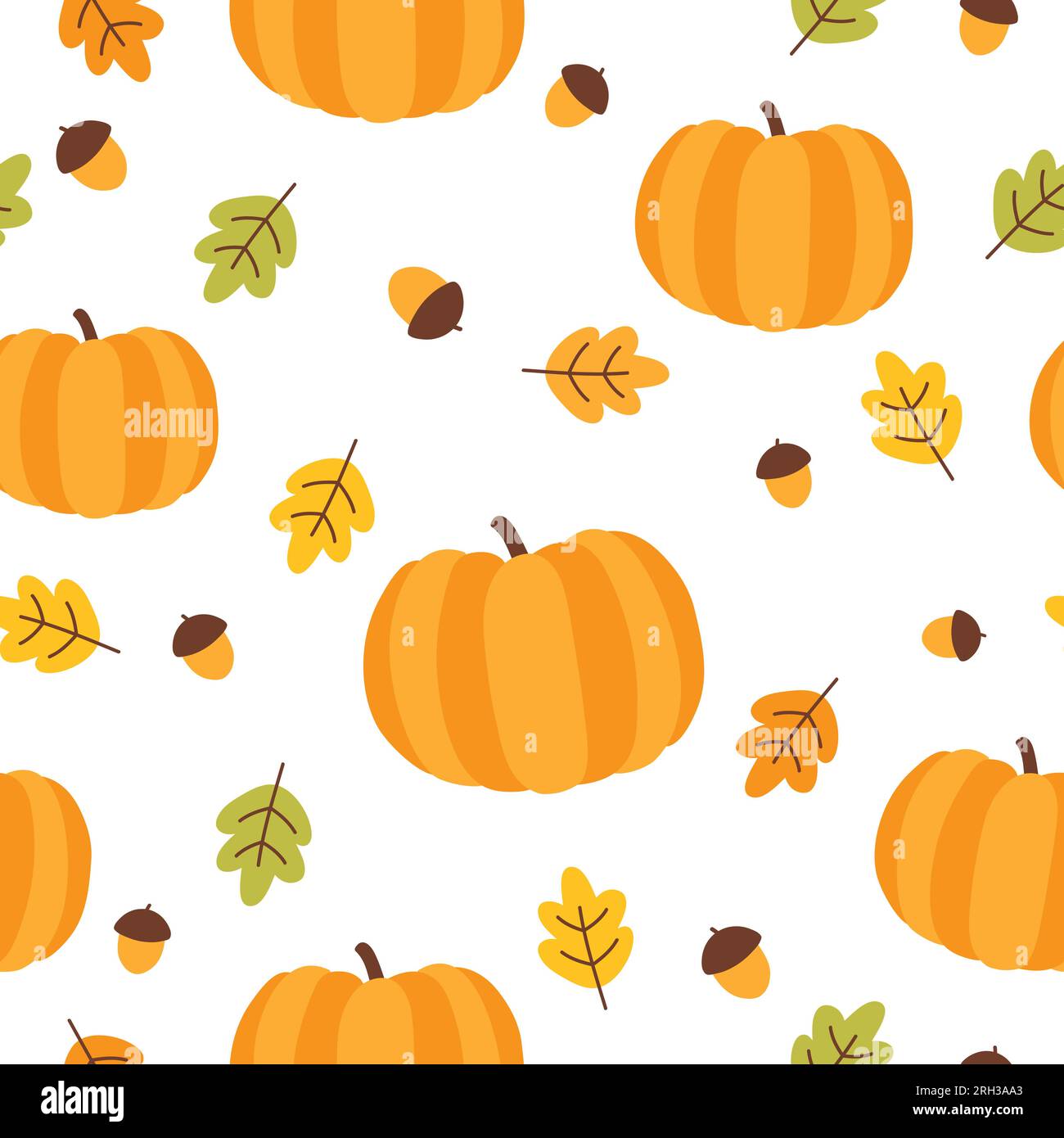Seasonal Wallpaper, with Fall Leaves, Pumpkins and Berries on a Natura, image size:1300x1390