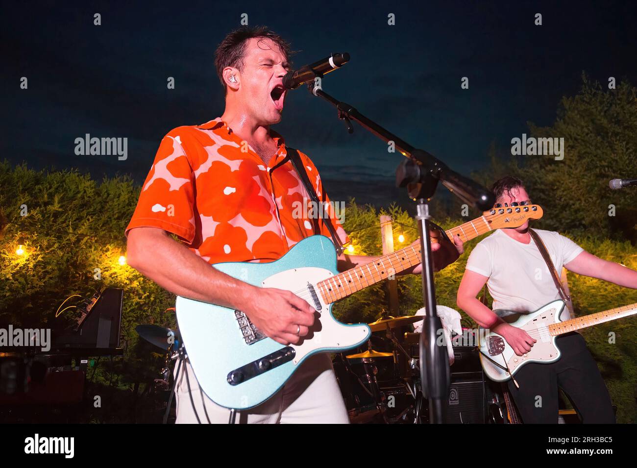 St. Lucia performs at Solé East Resort on Saturday, Aug. 12, 2023, in ...