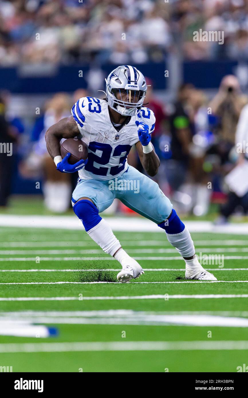 Dallas Cowboys running back Rico Dowdle (23) is seen after an NFL football  game against the Cincinnati Bengals, Sunday, Sept. 18, 2022, in Arlington,  Texas. Dallas won 20-17. (AP Photo/Brandon Wade Stock Photo - Alamy