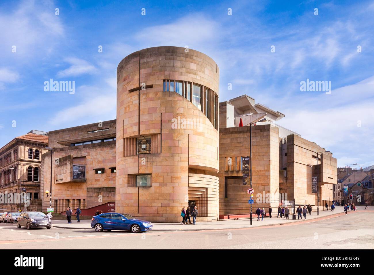 31 March 2016: Edinburgh, Scotland - National Museum of Scotland, Edinburgh, Scotland, UK Stock Photo