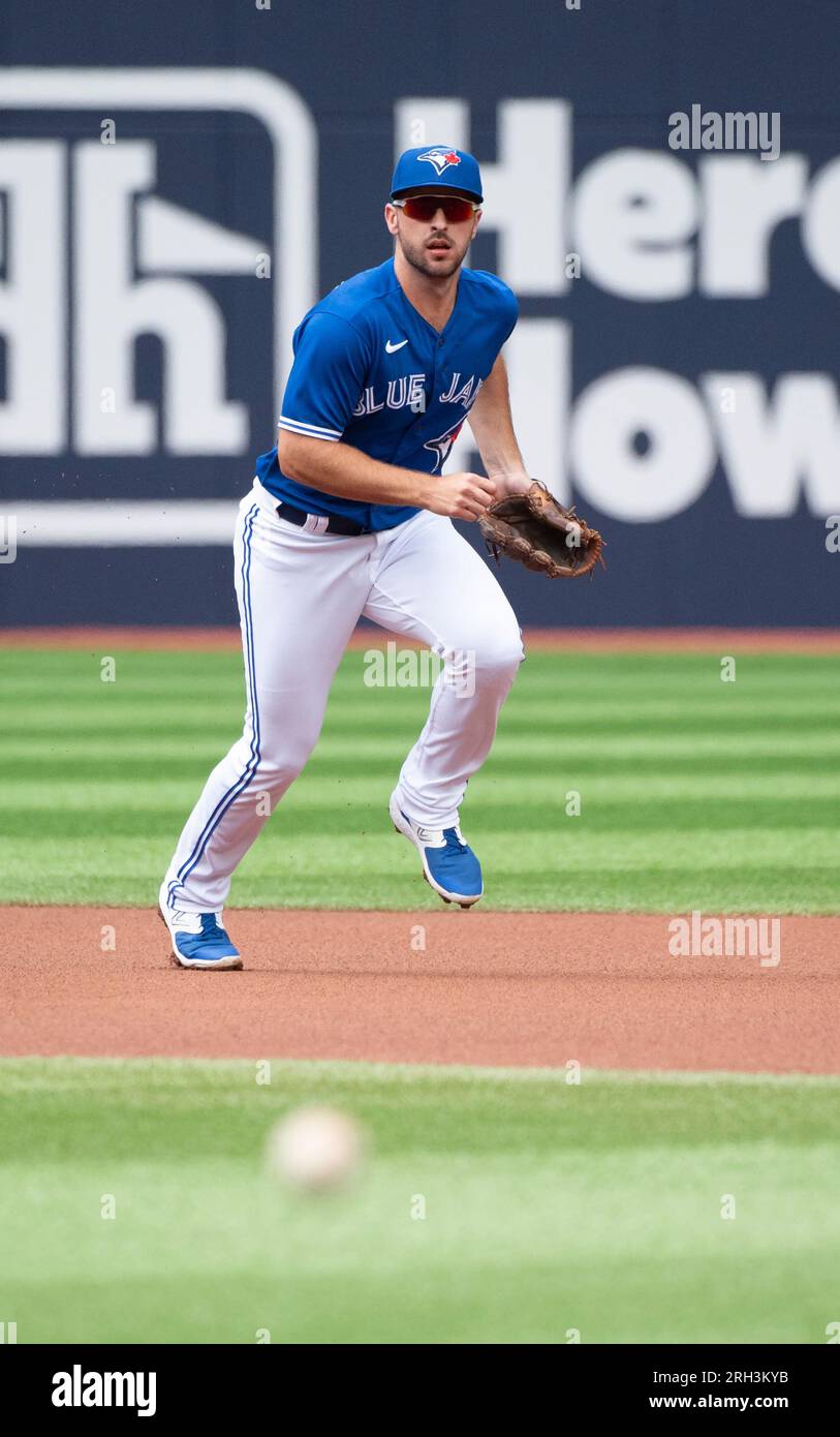 Toronto, Canada. 13th Aug, 2023. Chicago Cubs second baseman