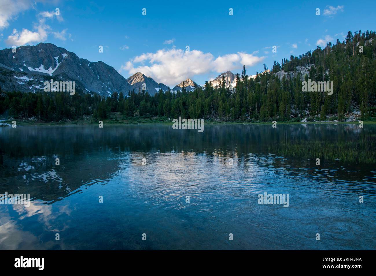 Little Lakes Valley is a popular place to go hiking in the Eastern ...