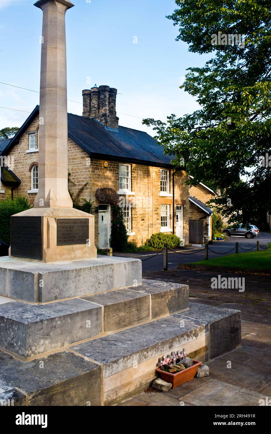War Memorial, Thorpe Arch, West Yorkshire, England Stock Photo Alamy