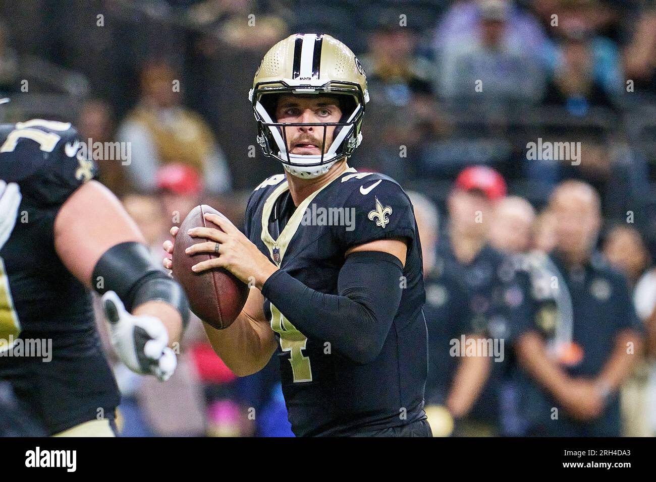 New Orleans Saints Derek Carr ends first Saints preseason drive with 4-yard  TD pass to wide receiver Keith Kirkwood