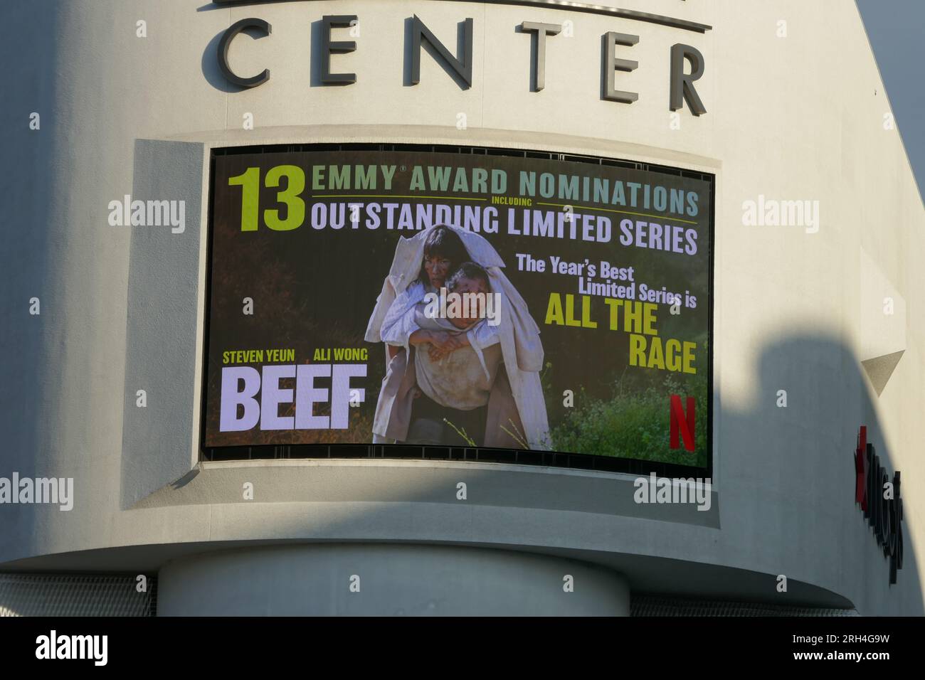Los Angeles, California, USA 10th August 2023 Beef Billboard with