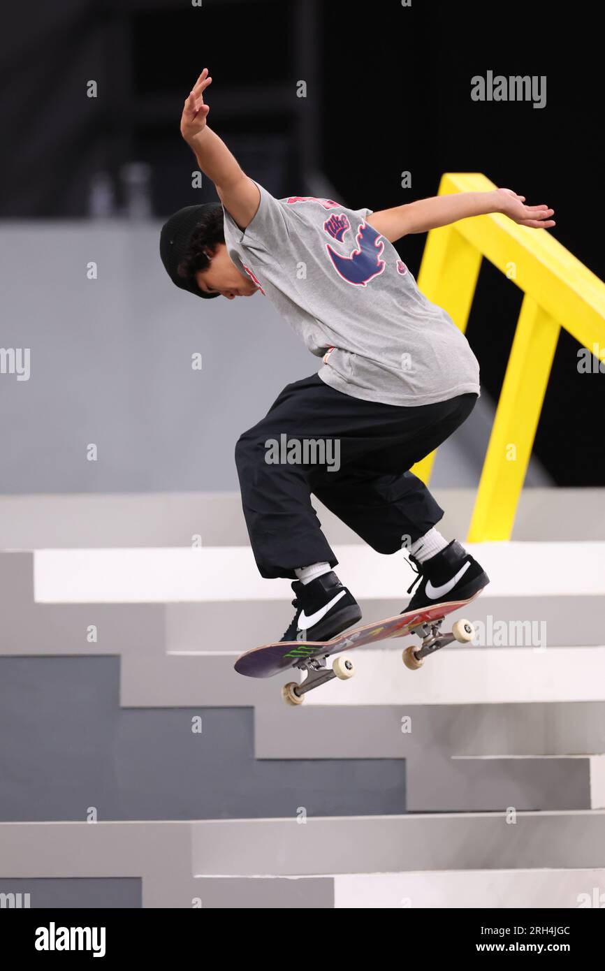 Daiki Ikeda (JPN), AUGUST 12, 2023 - Skateboarding : 2023 SLS ...