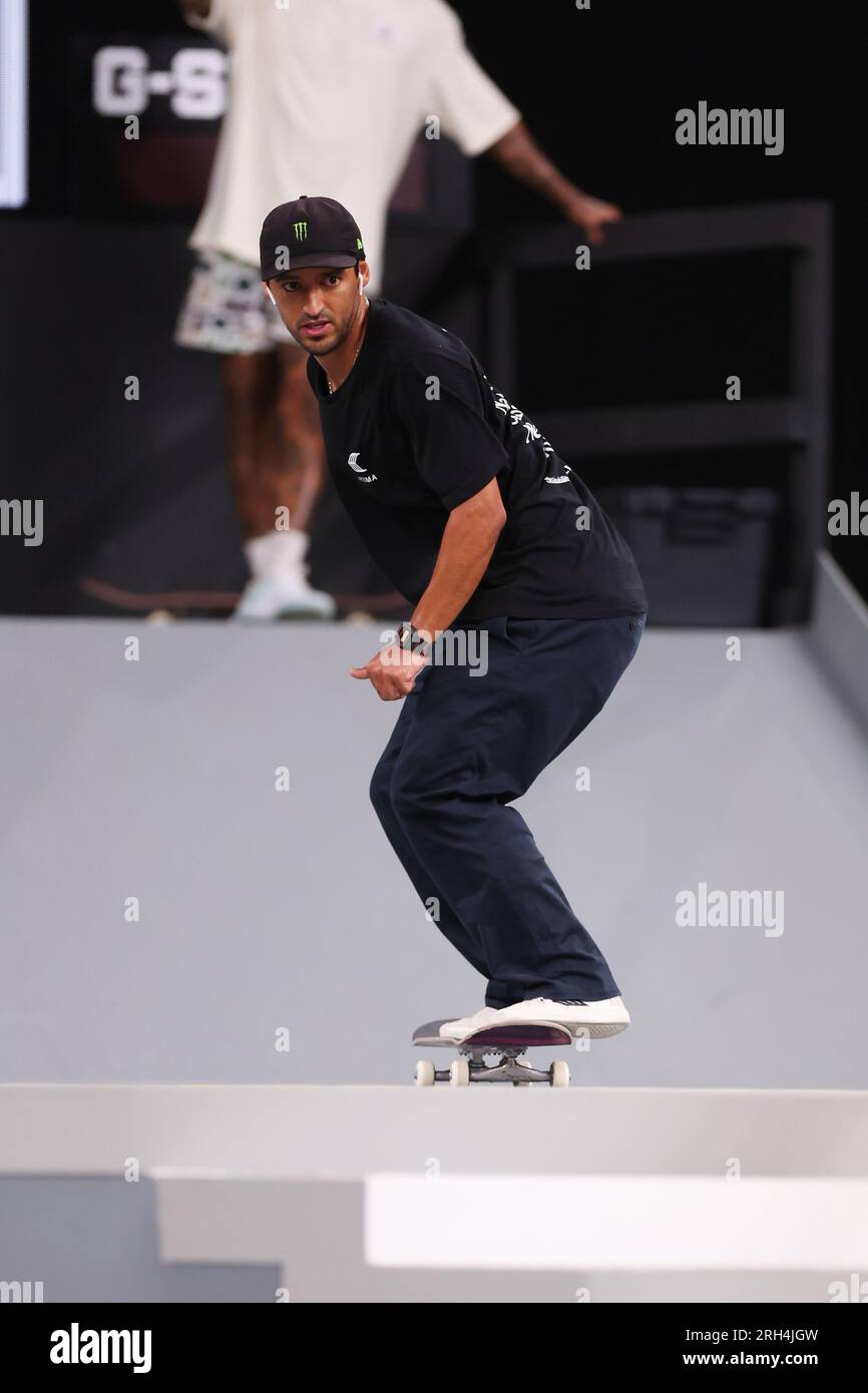 Tokyo, Japan. 12th Aug, 2023. Kelvin Hoefler (BRA) Skateboarding