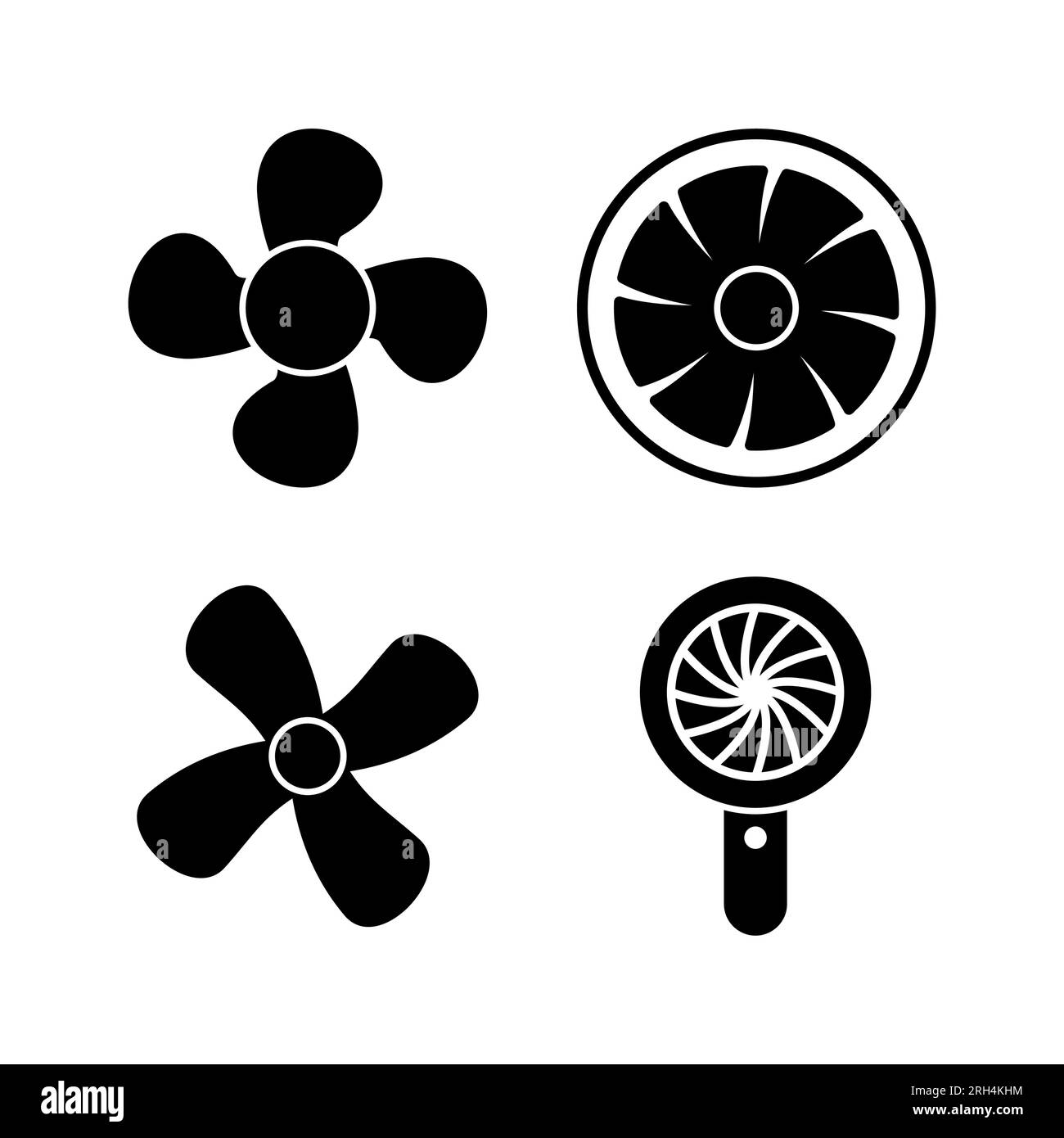 Fan icon vector. blower icon. propeller. ceiling Stock Vector Image ...