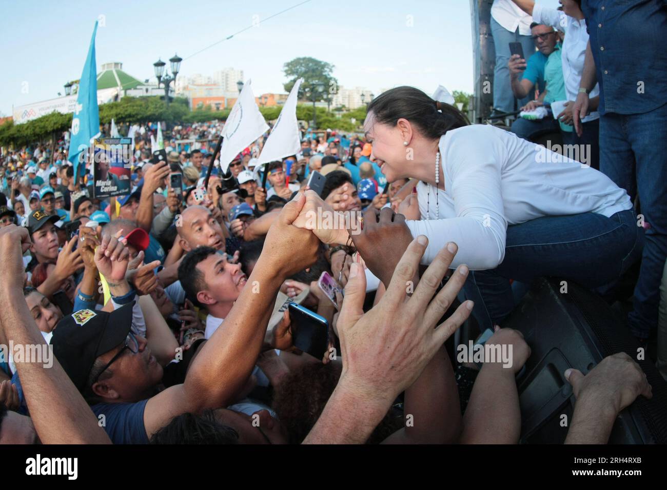 Non Exclusive: August 11, 2023, Maracaibo, Venezuela: Maria Corina ...